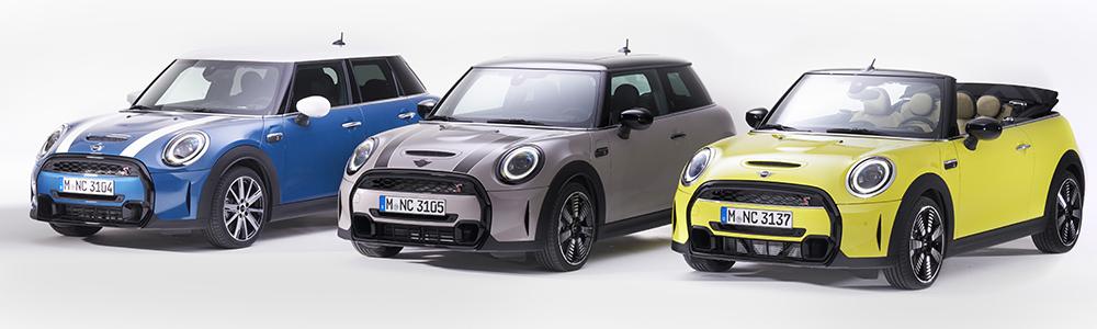 ORIGINÁL – POKAŽDÉ NOVÝ: MINI 3dveřové, MINI 5dveřové, MINI Cabrio.